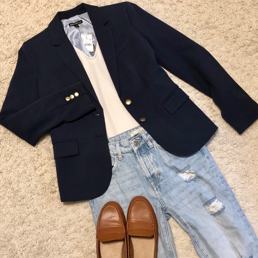 NWT J.crew Schoolboy blazer